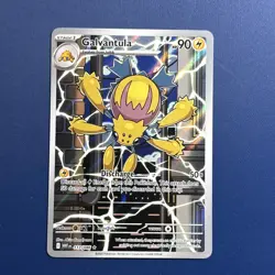 Pokemon Galvantula Illustration White Flare 117/086 NM near mint - Image 2