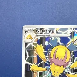 Pokemon Galvantula Illustration White Flare 117/086 NM near mint - Image 3