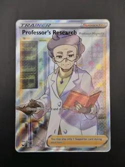 Pokemon - Professor's Research (Full Art) - 201/202 - Sword & Shield Base - Image 1
