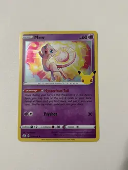 Pokemon TCG: Celebrations- Mew- Holo- NM!!!🔥🔥🔥 - Image 1