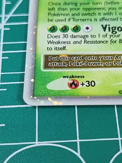 Torterra LV.X DP09 Diamond & Pearl Level Up Holo Promo English - Image 2
