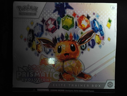 [Rip on the side/ see corners] Pokemon Scarlet Violet Prismatic Evolutions ETB - Image 1