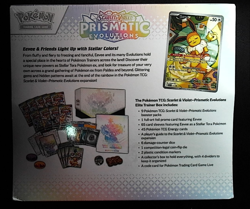 [Rip on the side/ see corners] Pokemon Scarlet Violet Prismatic Evolutions ETB - Image 3