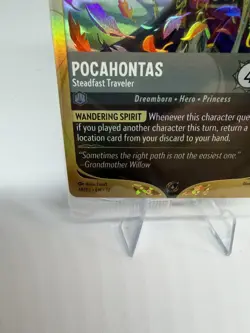 Pocahontas - Steadfast Traveler - 48/P3 Promo - Disney Lorcana Wilds Unknown - Image 2