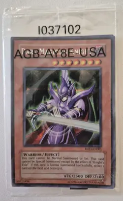 YuGiOh Dark Magician Knight, Knight's Title + Sage's Stone Sealed Secret ROD - Image 2