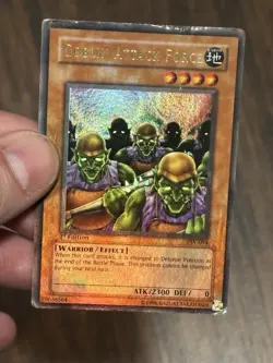 Yugioh Goblin Attack Force PSV-094 Ultra Rare 1st Edition Holo Bleed Error - Image 1