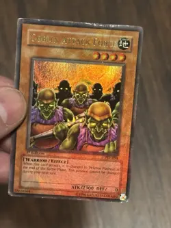 Yugioh Goblin Attack Force PSV-094 Ultra Rare 1st Edition Holo Bleed Error - Image 3