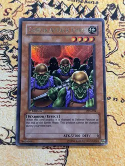 Yugioh Goblin Attack Force PSV-094 Ultra Rare 1st Edition Holo Bleed Error - Image 4
