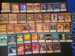 Yugioh Full Fire Kings Pyro Deck With Extra Deck - Image 1