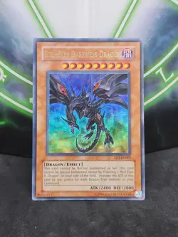 Yugioh Red-Eyes Darkness Dragon SD1-EN001 Ultra Rare NM - Image 1