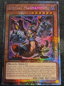 Yugioh - Bystial Magnamhut MP25-EN043 - Starlight Rare - 2025 Mega Pack - NM/M - Image 1