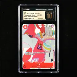 CGC 10 PRISTINE 2023 One Piece JPN Uta OP01-005 R - Image 1
