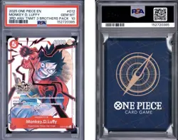 One Piece Monkey D. Luffy #012 PSA 10 - Image 1