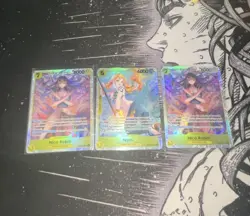 One Piece TCG Nami SR EB03-053 and 2x Nick Robin SR EB03- 055 English Near Mint - Image 1