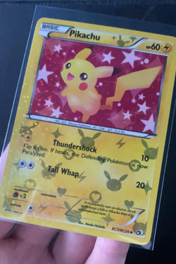 Pikachu - RC7/RC25 Pokemon Legendary Treasures: Radiant Collection 2013 Holo LP - Image 2