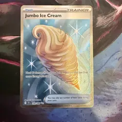 Jumbo Ice Cream 109/086 Ultra Rare ME04: Chaos Rising Pokemon Holo NM - Image 1