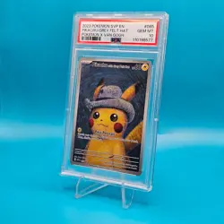 Pikachu With Grey Felt Hat SVP 085 Pokemon Van Gogh Promo Card PSA 10 GEM MINT⚡ - Image 2