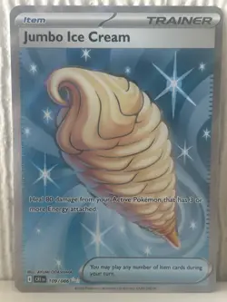 Pokemon TCG: Jumbo Ice Cream 109/086 Chaos Rising Ultra Rare NM - Image 1