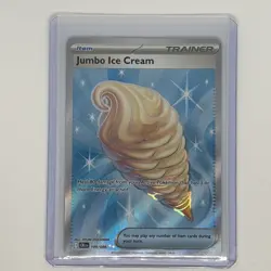 Pokemon TCG Jumbo Ice Cream 109/086 Chaos Rising Ultra Rare NM - Image 1