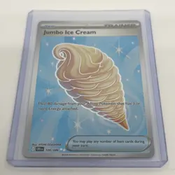 Pokemon TCG Jumbo Ice Cream 109/086 Chaos Rising Ultra Rare NM - Image 4