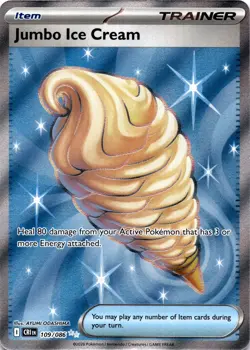 Pokemon Jumbo Ice Cream 109/086 Chaos Rising Ultra Rare NM - Image 1