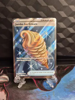 Jumbo Ice Cream 109/086 Ultra Rare ME04: Chaos Rising Pokemon Holo NM/M - Image 1
