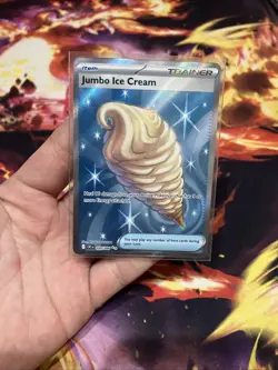 109/086 Jumbo Ice Cream Ultra Rare Full Art Chaos Rising Pokemon Holo NM - Image 1