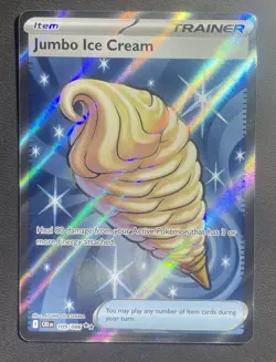 Jumbo Ice Cream 109/086 Ultra Rare Chaos Rising Pokemon Card TCG NM/M Holo - Image 1