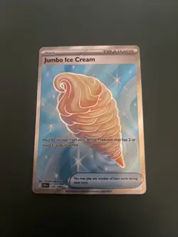 Pokemon TCG Jumbo Ice Cream Chaos Rising Ultra Rare 109/086 Mint To Nm - Image 1