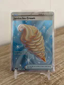 Pokemon TCG Jumbo Ice Cream 109/086 Ultra Rare Chaos Rising NM - Image 1