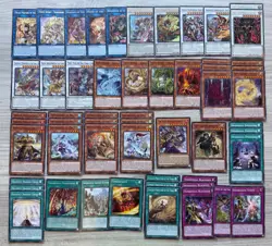 Swordsoul Tenyi Yang Zing Deck Core 55 Card Bundle AE NM YuGiOh - Image 1