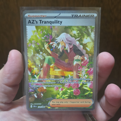 Pokemon Company AZ's Tranquility 120/086 Trainer CRI EX English TCG Card - Image 1