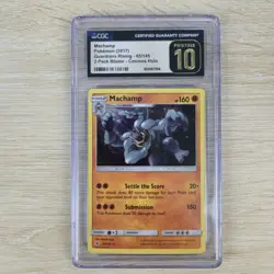 PRISTINE CGC 10 HAND SWIRL 🌀💫 Machamp 65/145 Cosmos Holo Promo Pokemon Card - Image 4
