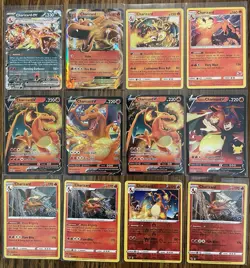 Pokemon TCG Charizard Card Lot Of 12 Various Sets Holos Rares 2014-2023 - Image 1