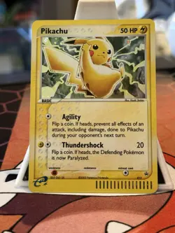 Pikachu Black Star Promo Card 012 EX Series Collector's Tin - Image 1