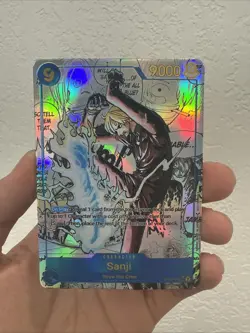 HIGHLY TEXTURED Sanji Manga Prb-02 English Proxy Card - Image 1