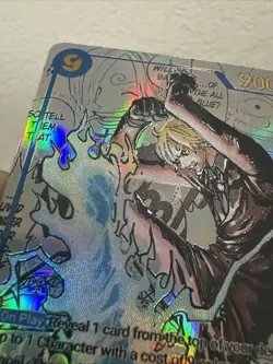 HIGHLY TEXTURED Sanji Manga Prb-02 English Proxy Card - Image 4