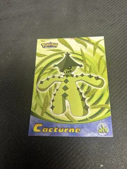 Topps 2003 Pokemon Advanced Cacturne #21 Holo Foil Card Heavily Played - Image 1