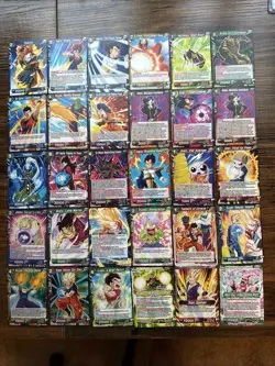 Dragon Ball Super Card Game Lot Of 30 - Image 1