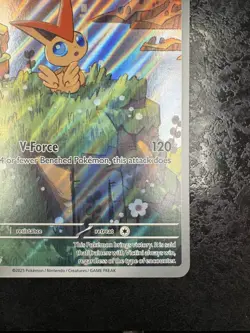 Pokemon Victini Jumbo Large Oversized Basic Card 208 HP 80 - Image 4