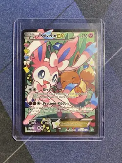 Pokemon TCG 2016 XY Generations Sylveon EX Ultra Rare Card RC32/RC32 - Image 1