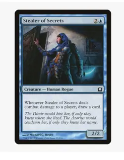 MTG Stealer of Secrets #53 Return To Ravnica (RTR) Near Mint NM Magic Card - Image 1