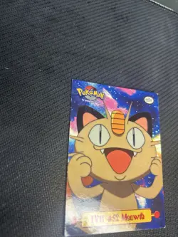 Meowth TV11#52 1999 Pokemon Topps Animation Edition Puzzle Card - Image 3