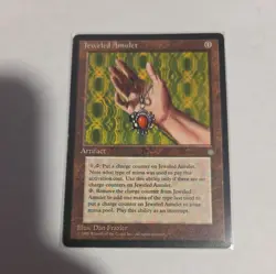 Mtg Jeweled Amulet MP Ice Age Magic the Gathering Card - Image 1