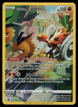 Galarian Zapdos SWSH283 - Pokemon Sword & Shield Promo (NM) - Image 1