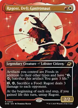 Ragost, Deft Gastronaut (Borderless) [Edge of Eternities] Magic MTG - Image 1