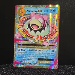 The Pokemon Company M Slowbro EX 27/108 Evolutions Ultra Rare Holo 220 HP - Image 1