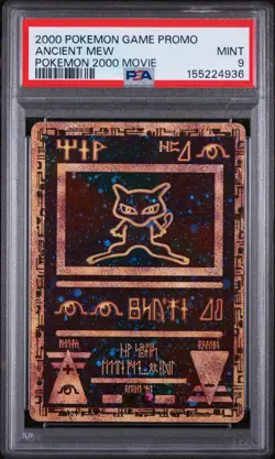 2000 POKEMON GAME MOVIE POKEMON 2000 ANCIENT MEW PSA 9 - Image 1