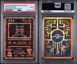 2000 POKEMON GAME MOVIE POKEMON 2000 ANCIENT MEW PSA 9 - Image 3