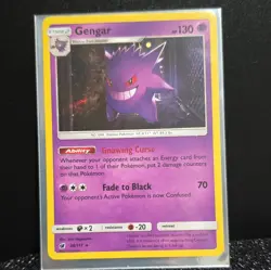 The Pokemon Company Gengar 38/111 Sm-Crimson Invasion Holo Rare 130 HP English - Image 1